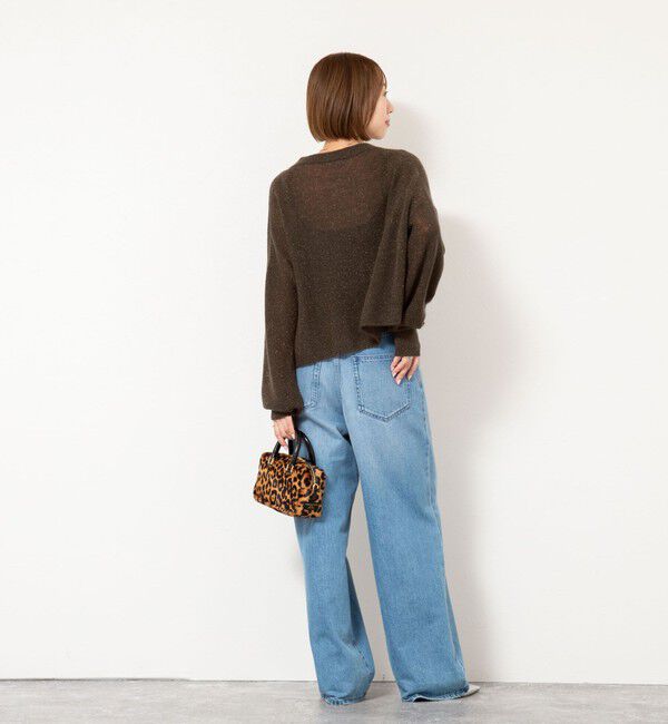 NOLLEY'S「《手洗い可能》スパンコールプルオーバー」|ニット・セーター|