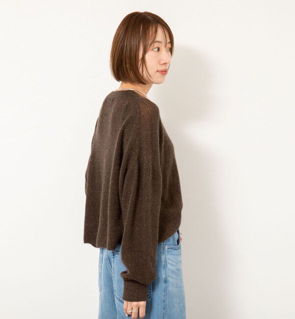 NOLLEY'S「《手洗い可能》スパンコールプルオーバー」|ニット・セーター|