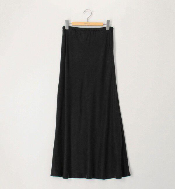 NOLLEY'S「ウォッシャブルフィブリルサテンバイヤススカート」|フレア|