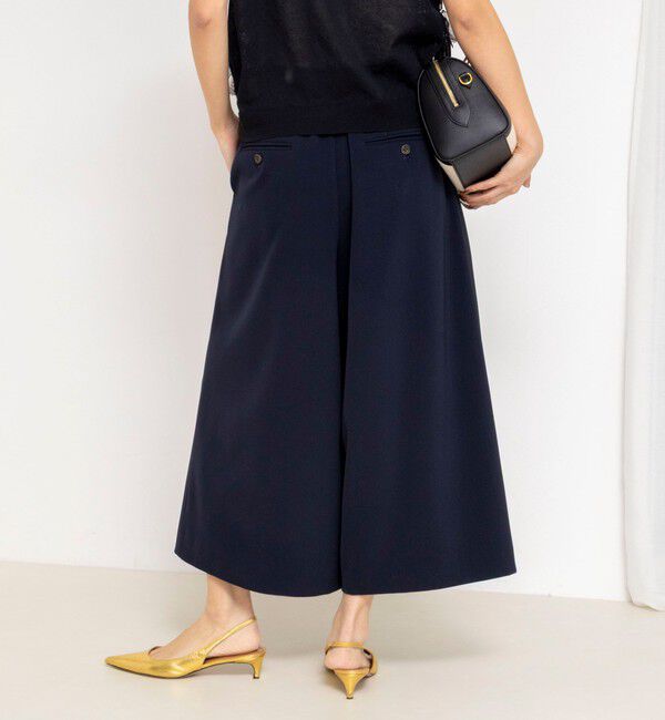 NOLLEY'S「ウォッシャブルクロップドワイドツイルパンツ」|その他|