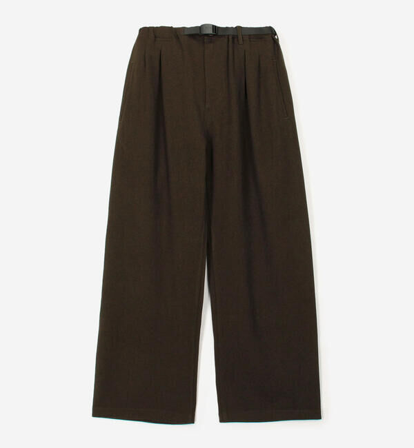  「Gramicci | 〈別注〉2タックシームレスパンツ MEN」|その他|BROWN