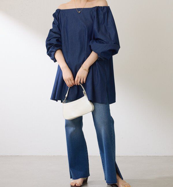  「２WAYスクエアチュニック」|シャツ・ブラウス|