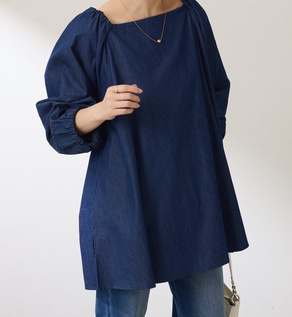  「２WAYスクエアチュニック」|シャツ・ブラウス|