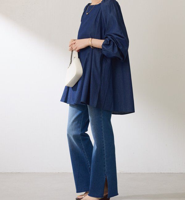  「２WAYスクエアチュニック」|シャツ・ブラウス|