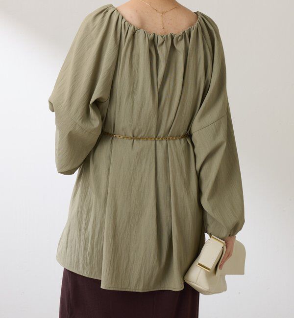  「２WAYスクエアチュニック」|シャツ・ブラウス|