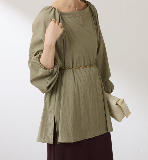  「２WAYスクエアチュニック」|シャツ・ブラウス|