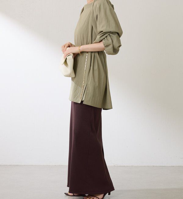  「２WAYスクエアチュニック」|シャツ・ブラウス|