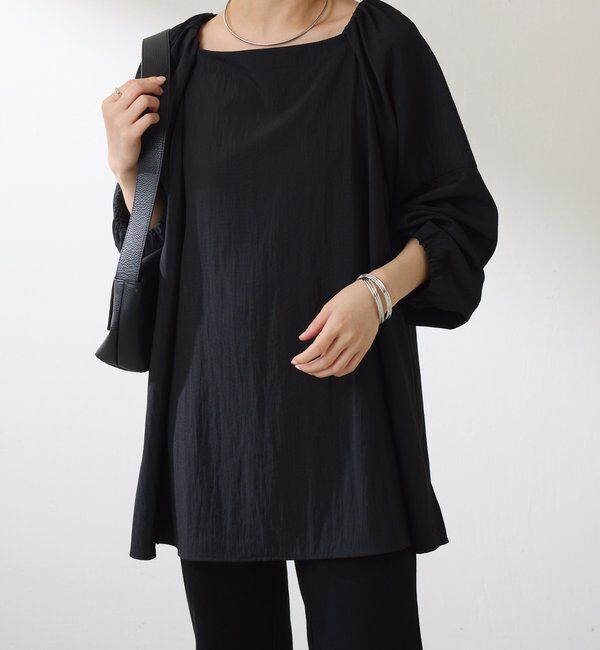  「２WAYスクエアチュニック」|シャツ・ブラウス|