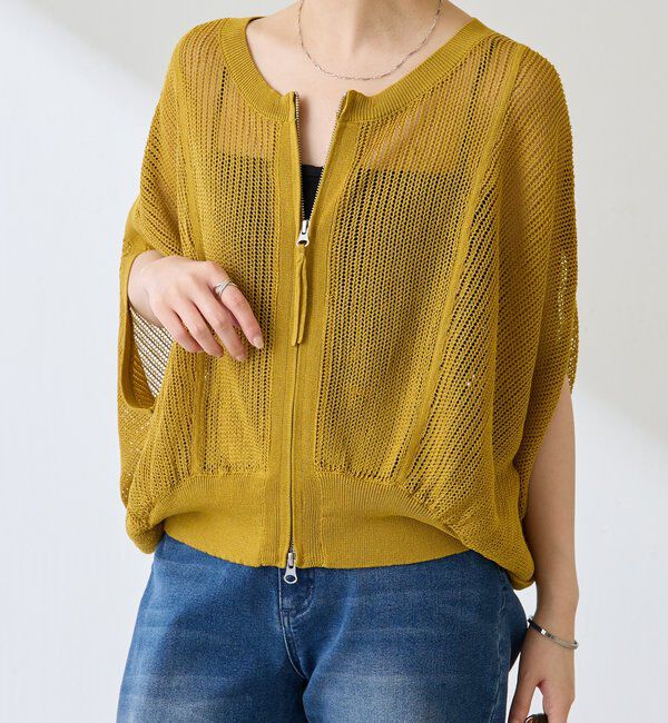  「2WAYドルマンニットカーディガン」|ニット・セーター|