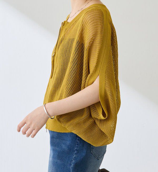  「2WAYドルマンニットカーディガン」|ニット・セーター|