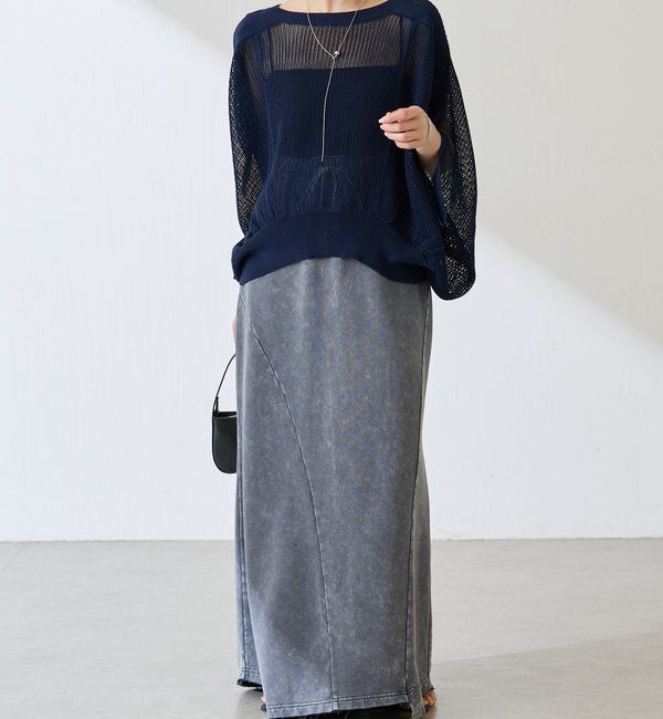  「2WAYドルマンニットカーディガン」|ニット・セーター|