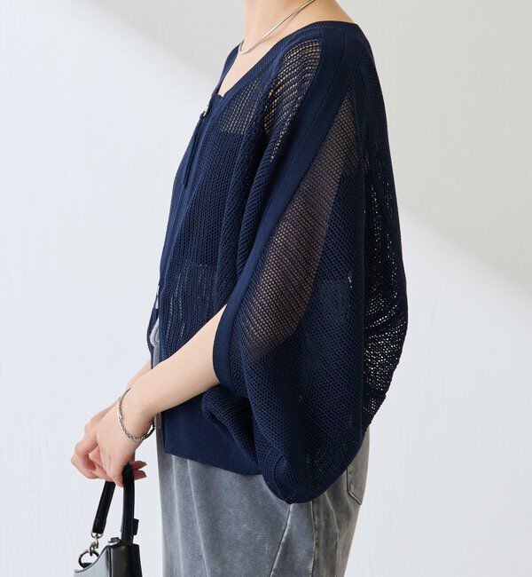  「2WAYドルマンニットカーディガン」|ニット・セーター|