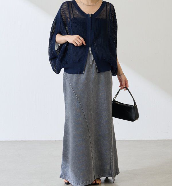  「2WAYドルマンニットカーディガン」|ニット・セーター|