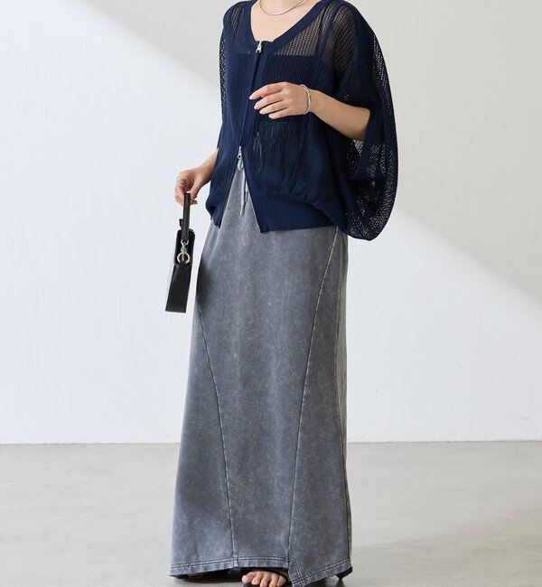  「2WAYドルマンニットカーディガン」|ニット・セーター|