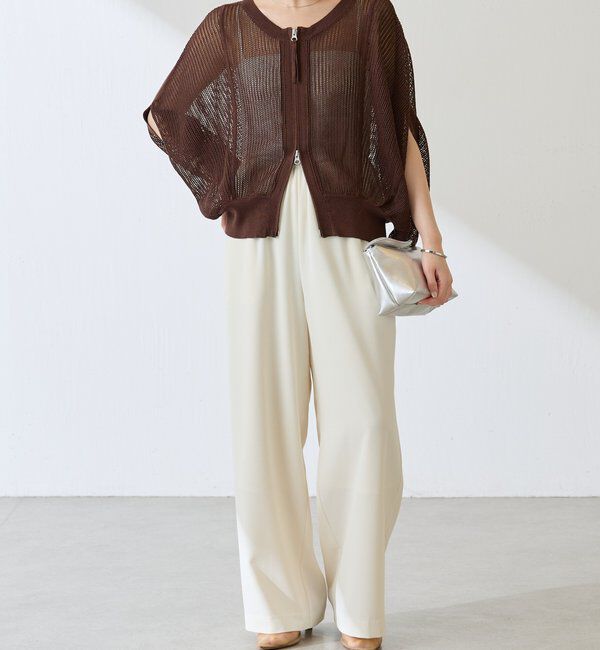  「2WAYドルマンニットカーディガン」|ニット・セーター|