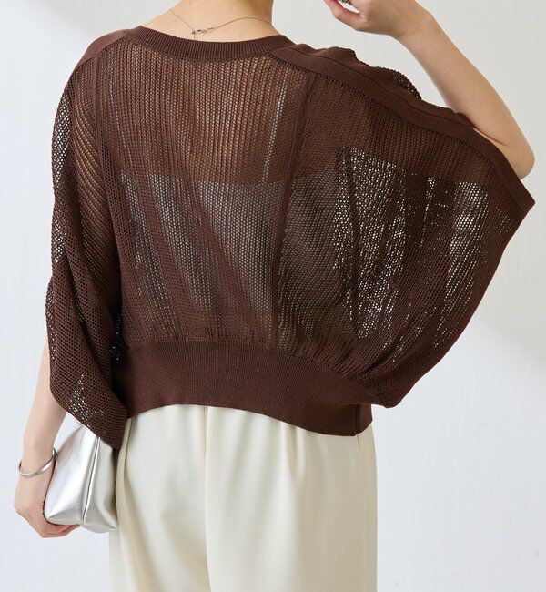  「2WAYドルマンニットカーディガン」|ニット・セーター|