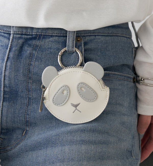  「《オンライン/上野店限定》【PAPILLONNER/パピヨネ】PANDAチャーム」|その他|シルバー