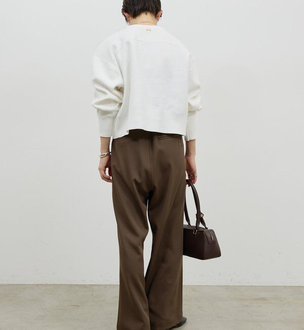  「スウェットライククルーニット」|Tシャツ・カットソー|