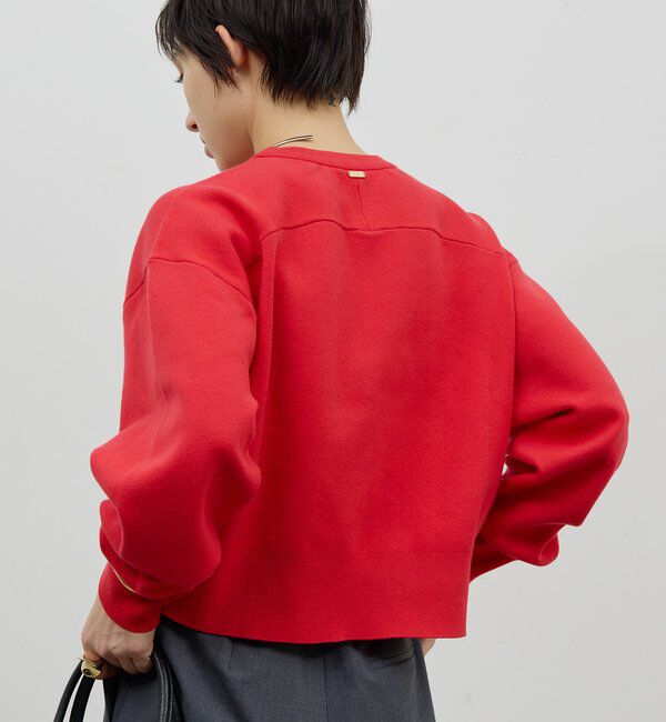  「スウェットライククルーニット」|Tシャツ・カットソー|