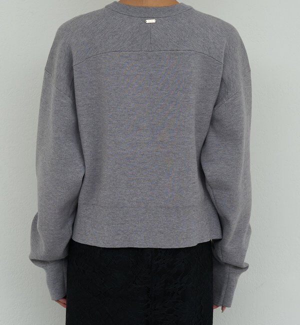  「スウェットライククルーニット」|Tシャツ・カットソー|