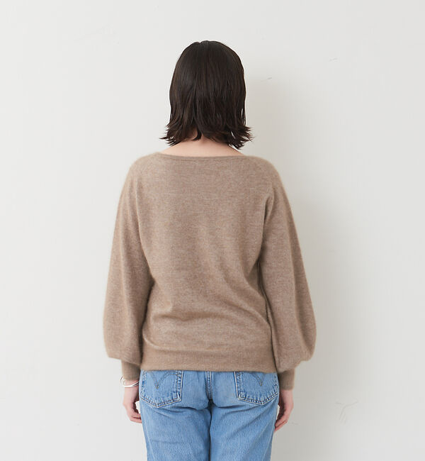 collex「ラクーンシルクニットプルオーバー」|ニット・セーター|