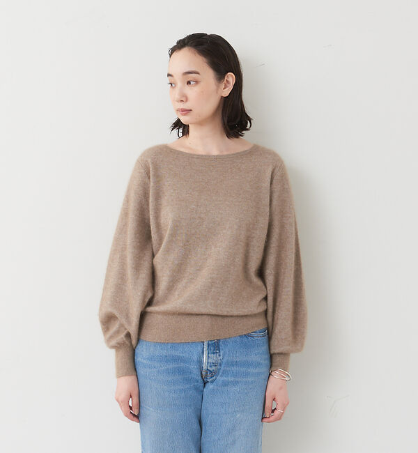 collex「ラクーンシルクニットプルオーバー」|ニット・セーター|