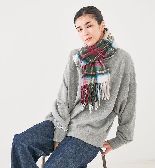 collex「ウールチェックマフラー」|マフラー|