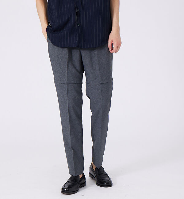 ABAHOUSE「【ロング/ショート切替可】Reflax / リフラクス 帯電防止 テーパード イ」|その他|グレー