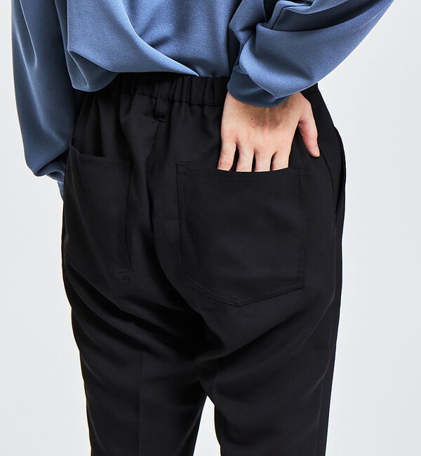 ABAHOUSE「【AH ABAHOUSE】トロミ生地 フレアスラックス」|その他|