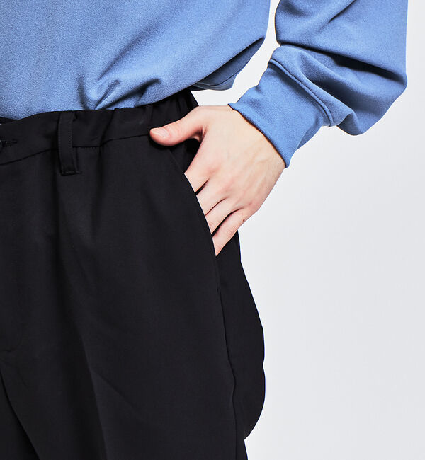 ABAHOUSE「【AH ABAHOUSE】トロミ生地 フレアスラックス」|その他|