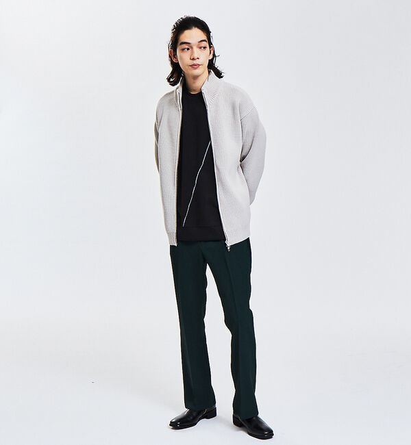 ABAHOUSE「【AH ABAHOUSE】トロミ生地 フレアスラックス」|その他|