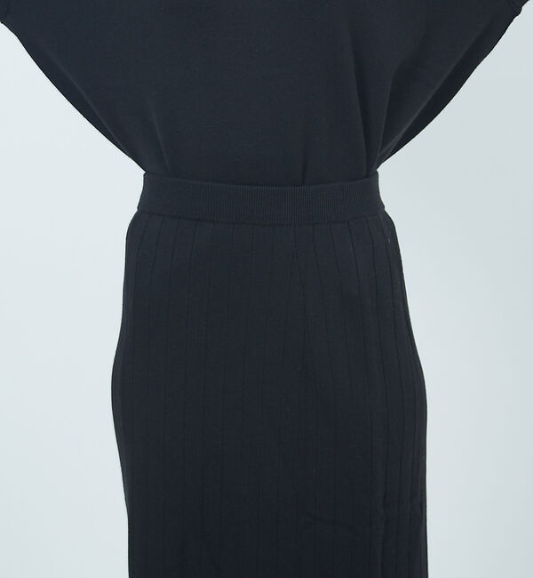 Rouge vif「アシンメトリータイトニットスカート」|スカート|