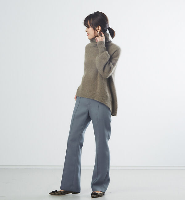 Rouge vif「【東原妙子さんコラボ】ツイルソフトフレアパンツ」|その他|