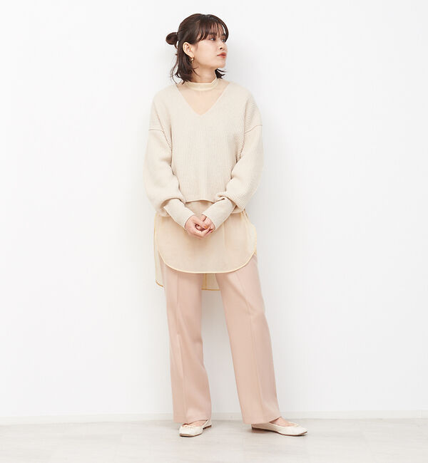 Rouge vif「フレアークロップドパンツ」|その他|