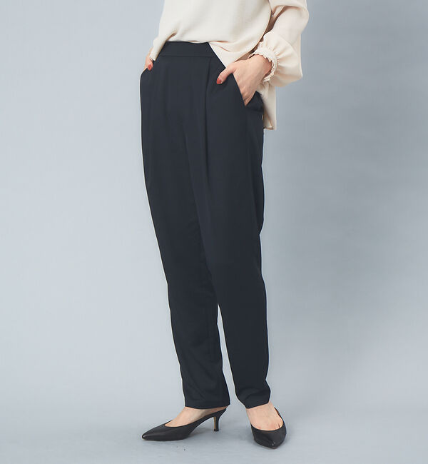 Rouge vif「サテンイージーパンツ2」|その他|ブラック