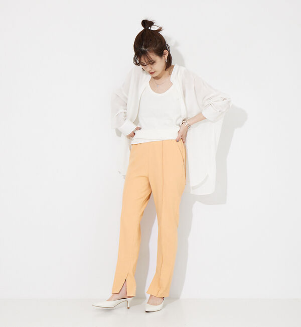 Rouge vif「4WAYストレッチスリットパンツ」|その他|