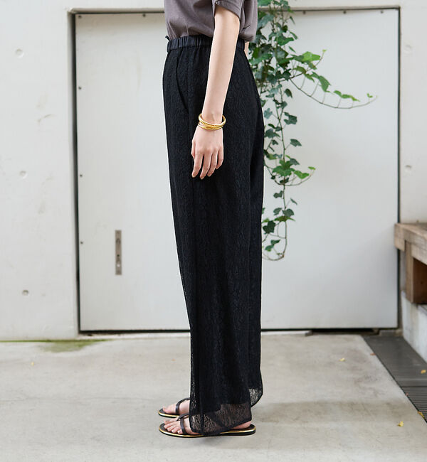 Rouge vif「レースストレートパンツ」|その他|