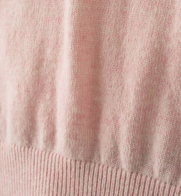 Rouge vif「カシミヤ混ウール襟付きスキッパーニット」|ニット・セーター|