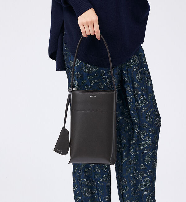 Rouge vif「【ORSETTO/オルセット】SCATOLA スムースレザー ショルダーバッグ」|ショルダー・メッセンジャー|