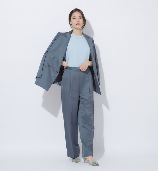 qualite「【セットアップ対応】ブライトリネンパンツ」|その他|