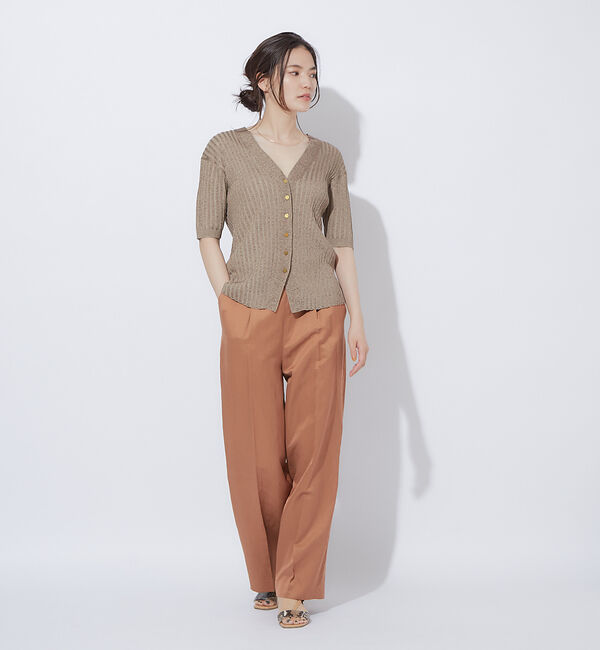 qualite「【セットアップ対応】ブライトリネンパンツ」|その他|