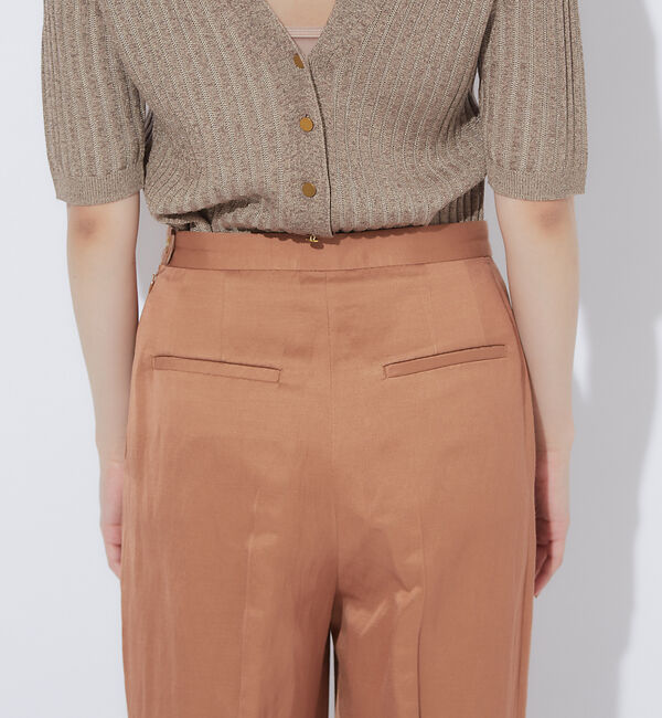 qualite「【セットアップ対応】ブライトリネンパンツ」|その他|