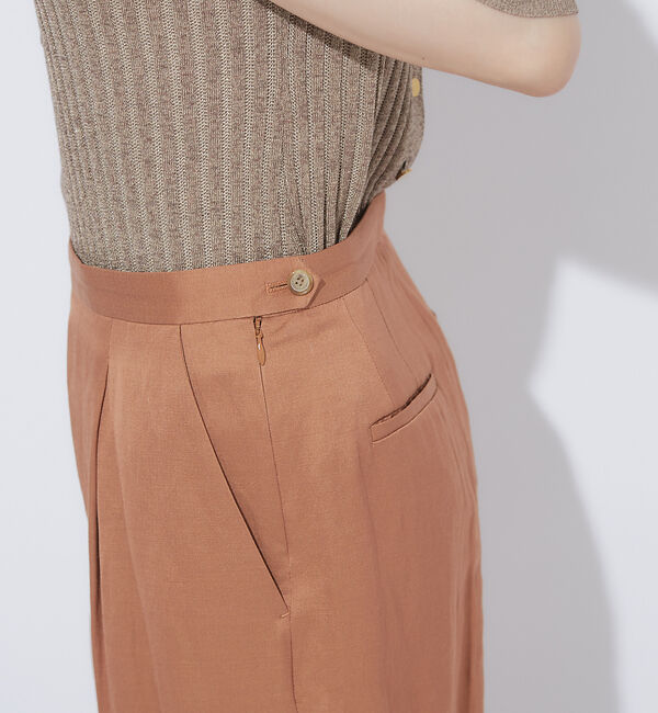 qualite「【セットアップ対応】ブライトリネンパンツ」|その他|