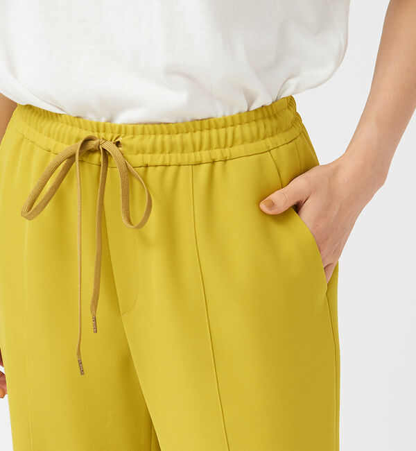 qualite「バックスリットドロストパンツ」|その他|