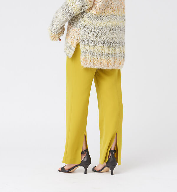 qualite「バックスリットドロストパンツ」|その他|