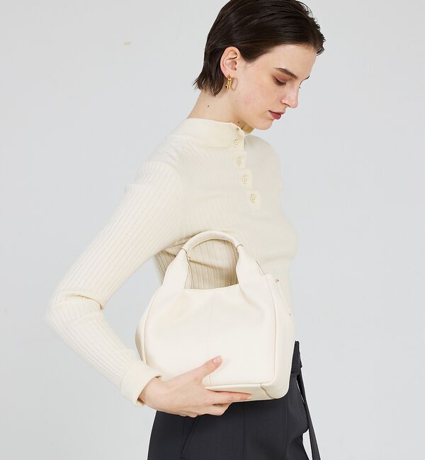 LOWELL things「Mellow/ソフトレザーオープントート/ミニ」|トートバッグ|