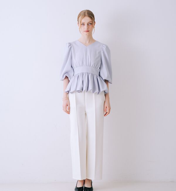SELFIST「バルーンパフショルブラウス【予約】」|シャツ・ブラウス|