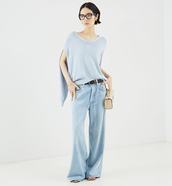 The Store by C' 「【COCUCA】リネンシルクプルオーバー」|ニット・セーター|