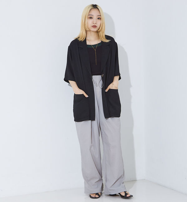 NOMINE「【セットアップ着用可】ワッシャーバックドロストパンツ」|その他|