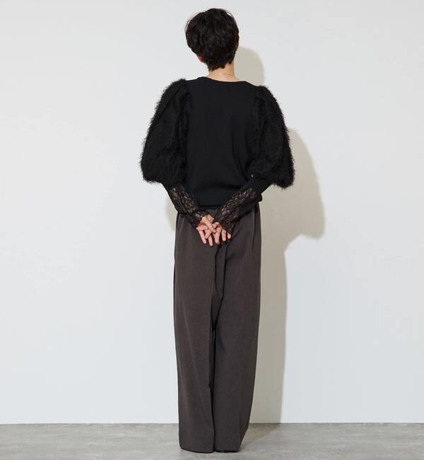 Liesse「梳毛調イージーワイドパンツ」|その他|